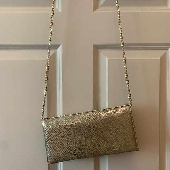 Metallic Gold Evening Bag - Picture 2 of 5